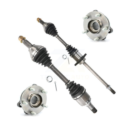 CV Axle Drive Shaft And Wheel Hub Bearing Assembly Front Kit For Nissan Altima