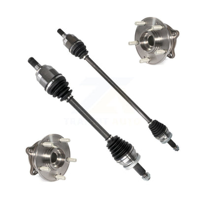 CV Axle Drive Shaft And Hub Bearing Front Kit For Hyundai Sonata Kia Optima
