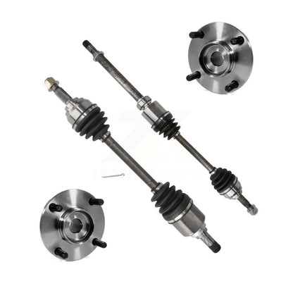 CV Axle Drive Shaft And Hub Bearing Assembly Front Kit For Nissan Versa Cube
