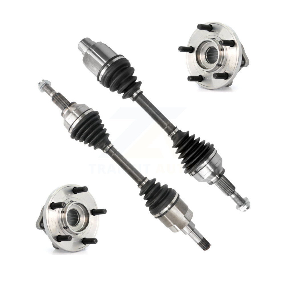 CV Axle Drive Shaft And Bearing Front Kit For Chrysler 200 Dodge Avenger Sebring