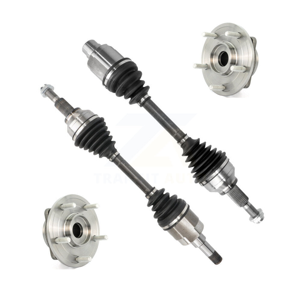 CV Axle Shaft And Bearing Front Kit For 2009-2019 Dodge Journey FWD with 2.4L