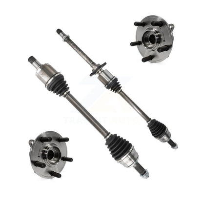 CV Axle Drive Shaft And Wheel Hub Bearing Assembly Front Kit For Honda Odyssey