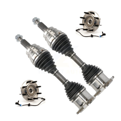 CV Axle Shaft Bearing Front Kit For Chevrolet GMC Sierra 2500 HD Silverado Yukon