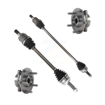 CV Axle Drive Shaft And Hub Bearing Assembly Front Kit For Hyundai Elantra GT