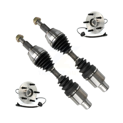 CV Axle Drive Shaft And Bearing Front Kit For Dakota Dodge Ram Mitsubishi Raider