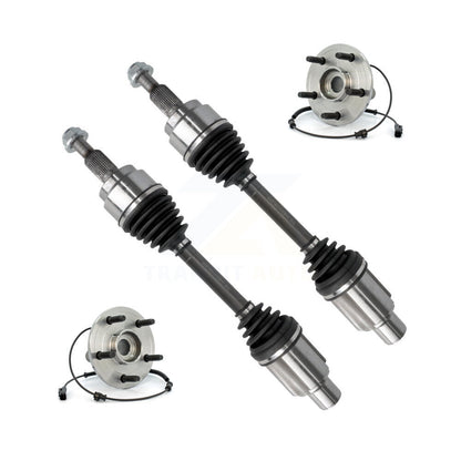 CV Axle Drive Shaft And Hub Bearing Assembly Front Kit For Ram 1500 Dodge 4WD
