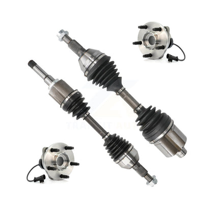 CV Axle Drive Shaft And Bearing Front Kit For 2009 Saturn Aura Opt. MH8 Trans