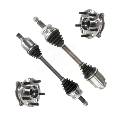 CV Axle Drive Shaft And Bearing Front Kit For Kia Sorento Hyundai Santa Fe Sport