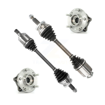 CV Axle Drive Shaft And Bearing Front Kit For Hyundai Santa Fe Sport Kia Sorento