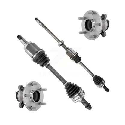 CV Axle Drive Shaft And Complete Hub Bearing Assembly Front Kit For Lexus IS200t