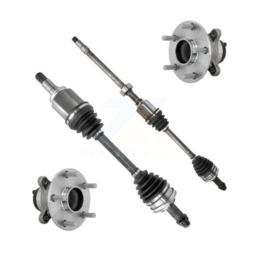 CV Axle Drive Shaft And Complete Hub Bearing Assembly Front Kit For Lexus IS200t