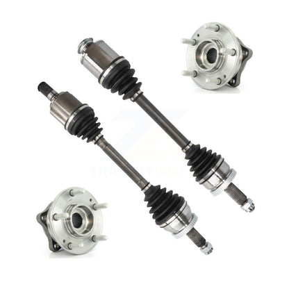 CV Axle Drive Shaft And Hub Bearing Front Kit For Hyundai Santa Fe Kia Sorento