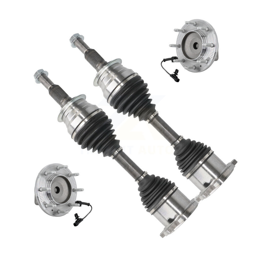 CV Axle Shaft Bearing Front Kit For GMC Chevrolet Sierra 2500 HD Silverado 3500