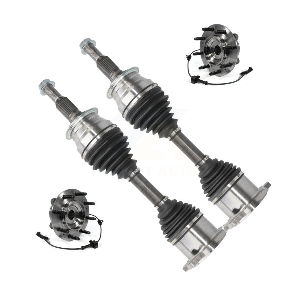 CV Axle Shaft Bearing Front Kit For GMC Chevrolet Sierra 2500 HD Silverado 3500