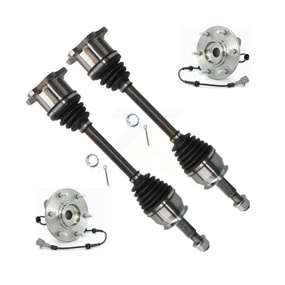 CV Axle Drive Shaft And Bearing Front Kit For Nissan TITAN Armada INFINITI QX56