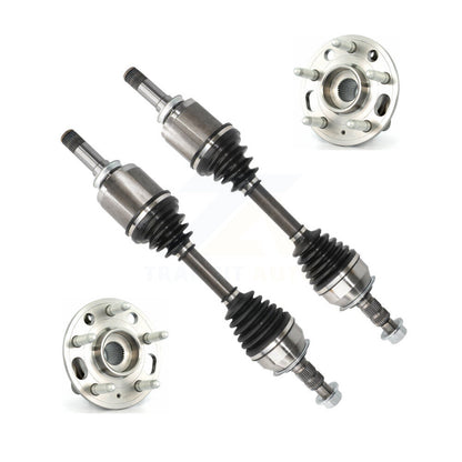 CV Axle Shaft And Hub Bearing Front Kit For Chevrolet Malibu Impala Cadillac XTS