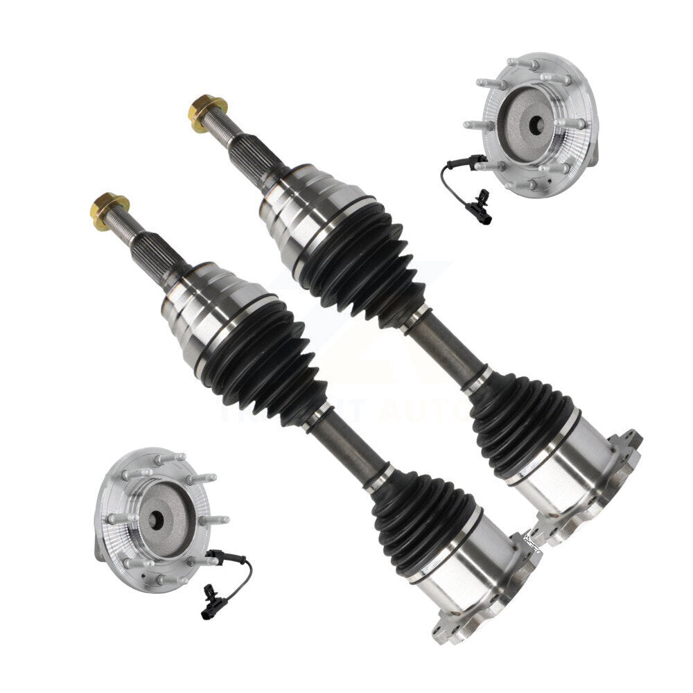 CV Axle Shaft Bearing Front Kit For GMC Chevrolet Sierra 2500 HD Silverado 3500