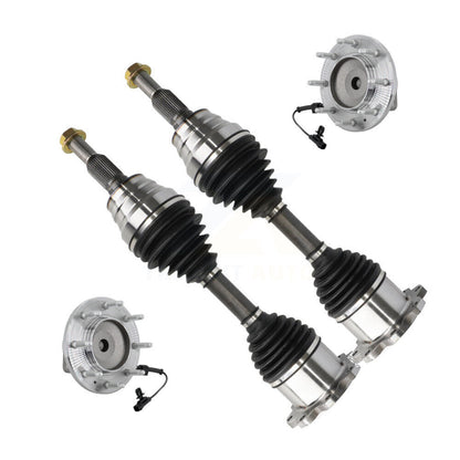 CV Axle Shaft Bearing Front Kit For GMC Chevrolet Sierra 2500 HD Silverado 3500