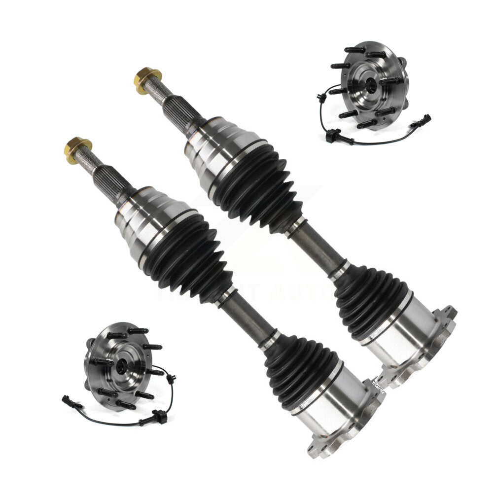 CV Axle Shaft Bearing Front Kit For GMC Chevrolet Sierra 2500 HD Silverado 3500