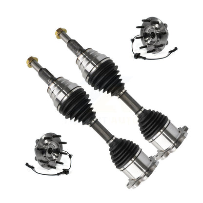 CV Axle Shaft Bearing Front Kit For GMC Chevrolet Sierra 2500 HD Silverado 3500