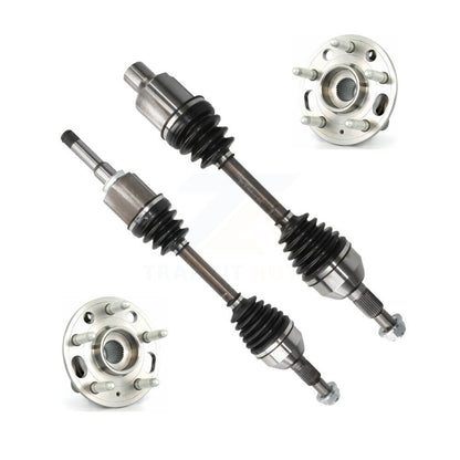 CV Axle Drive Shaft And Hub Bearing Front Kit For Chevrolet Equinox GMC Terrain