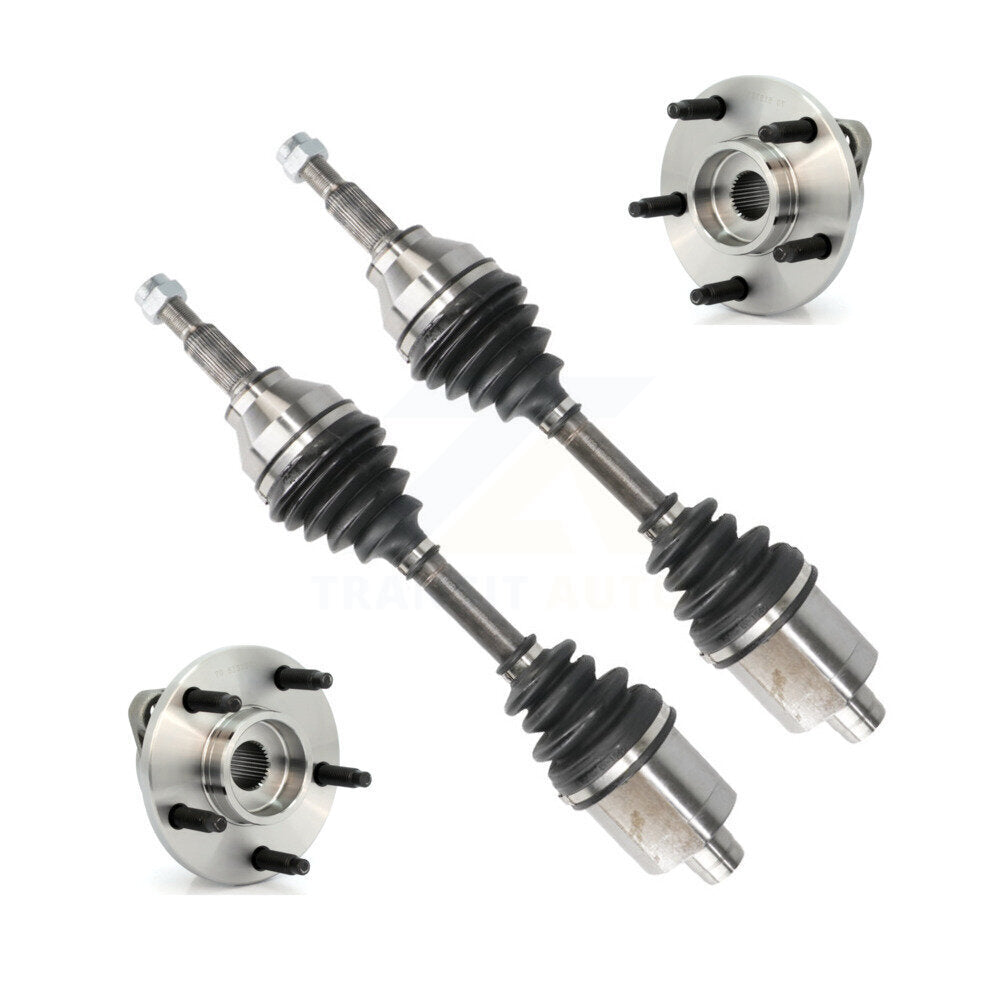 CV Axle Drive Shaft And Wheel Hub Bearing Assembly Front Kit For Chevrolet HHR