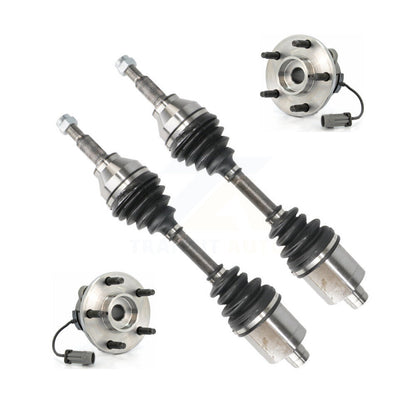 CV Axle Drive Shaft And Wheel Hub Bearing Assembly Front Kit For Chevrolet HHR