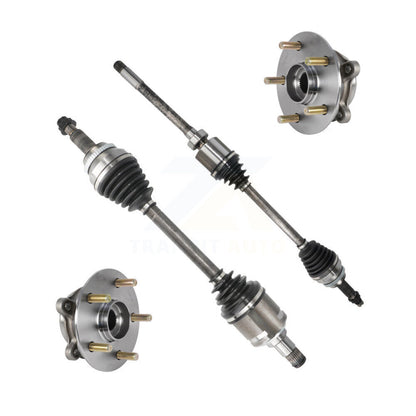 CV Axle Drive Shaft And Hub Bearing Assembly Front Kit For Lexus RX350 RX350L