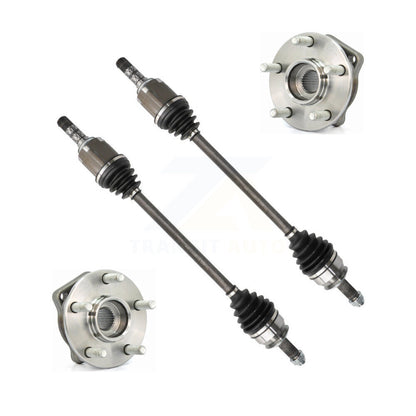 CV Axle Drive Shaft And Hub Bearing Front Kit For Subaru Forester Impreza WRX