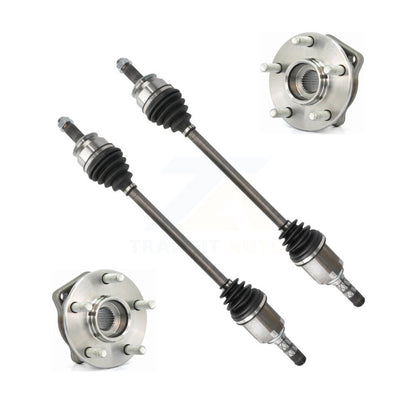 CV Axle Drive Shaft And Hub Bearing Front Kit For Subaru Impreza Outback Legacy