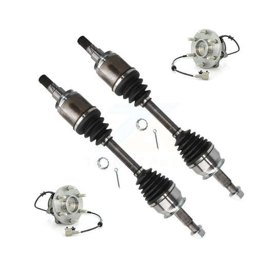 CV Axle Shaft And Bearing Front Kit For Nissan Frontier Pathfinder Xterra Suzuki