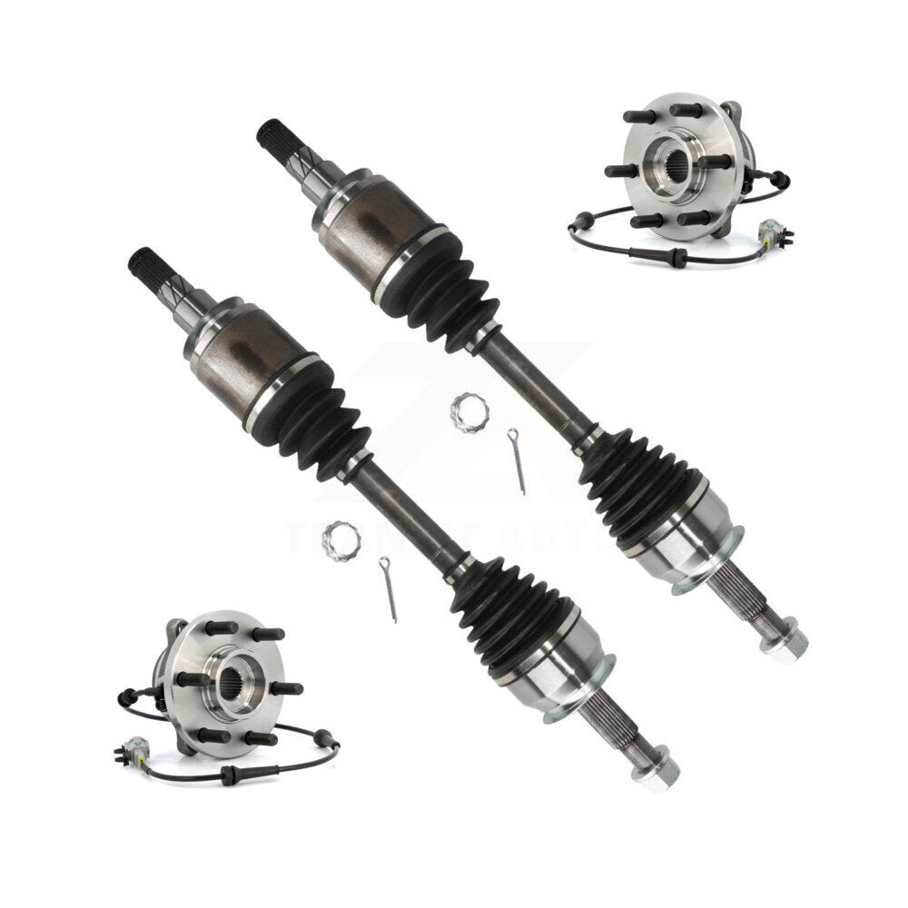 CV Axle Shaft And Bearing Front Kit For Nissan Frontier Pathfinder Xterra Suzuki