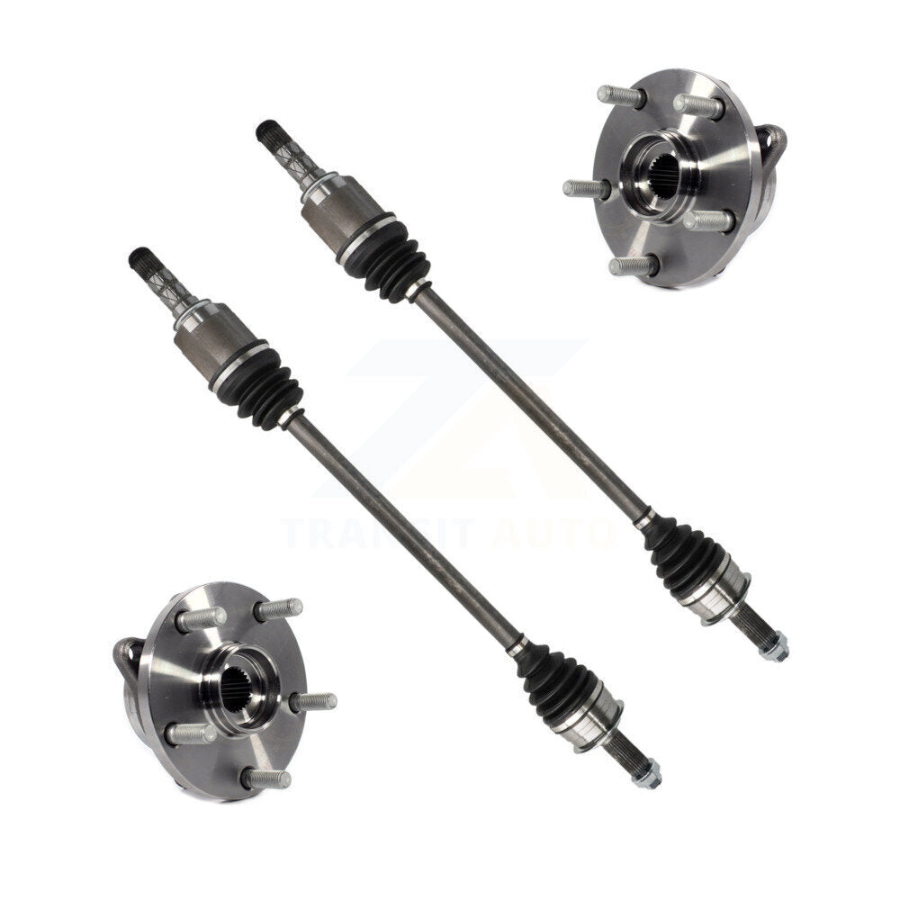 CV Axle Drive Shaft And Hub Bearing Assembly Front Kit For Subaru Outback Legacy