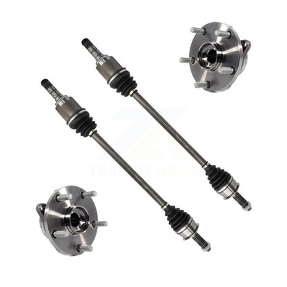 CV Axle Drive Shaft And Hub Bearing Assembly Front Kit For Subaru Outback Legacy