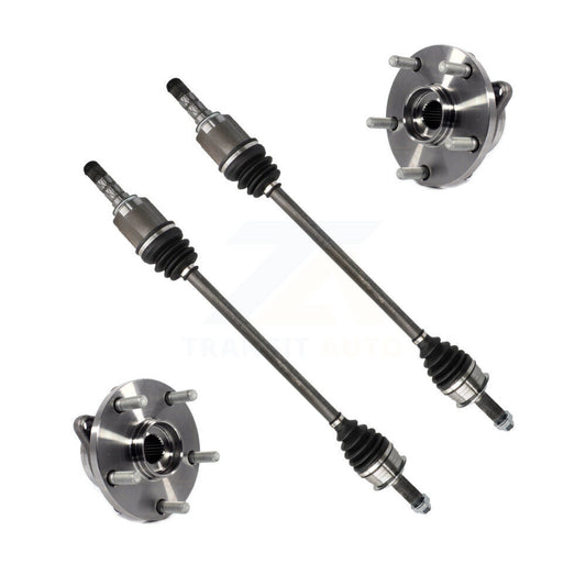 CV Axle Drive Shaft And Hub Bearing Assembly Front Kit For Subaru Outback Legacy