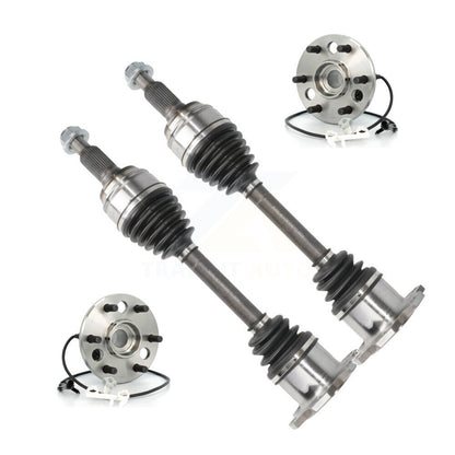 CV Axle Shaft And Bearing Front Kit For K1500 Chevrolet GMC Yukon Tahoe Cadillac