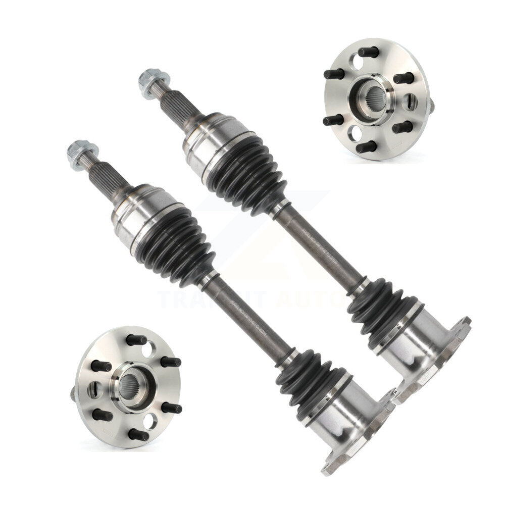 CV Axle Drive Shaft And Hub Bearing Assembly Front Kit For K1500 Chevrolet GMC