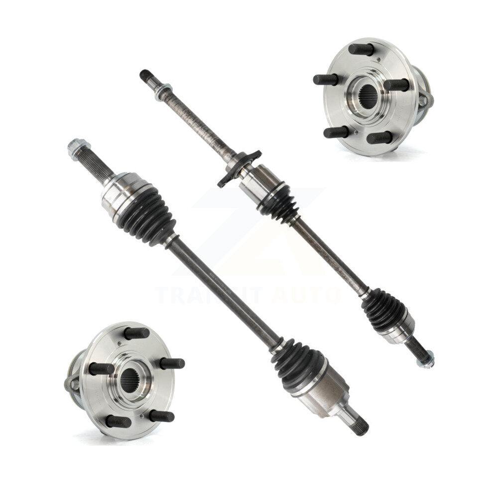 CV Axle Shaft & Bearing Front Kit For Honda Pilot (assembly includes jackshaft)