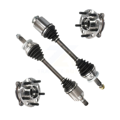 CV Axle Drive Shaft And Hub Bearing Assembly Front Kit For Hyundai Santa Fe