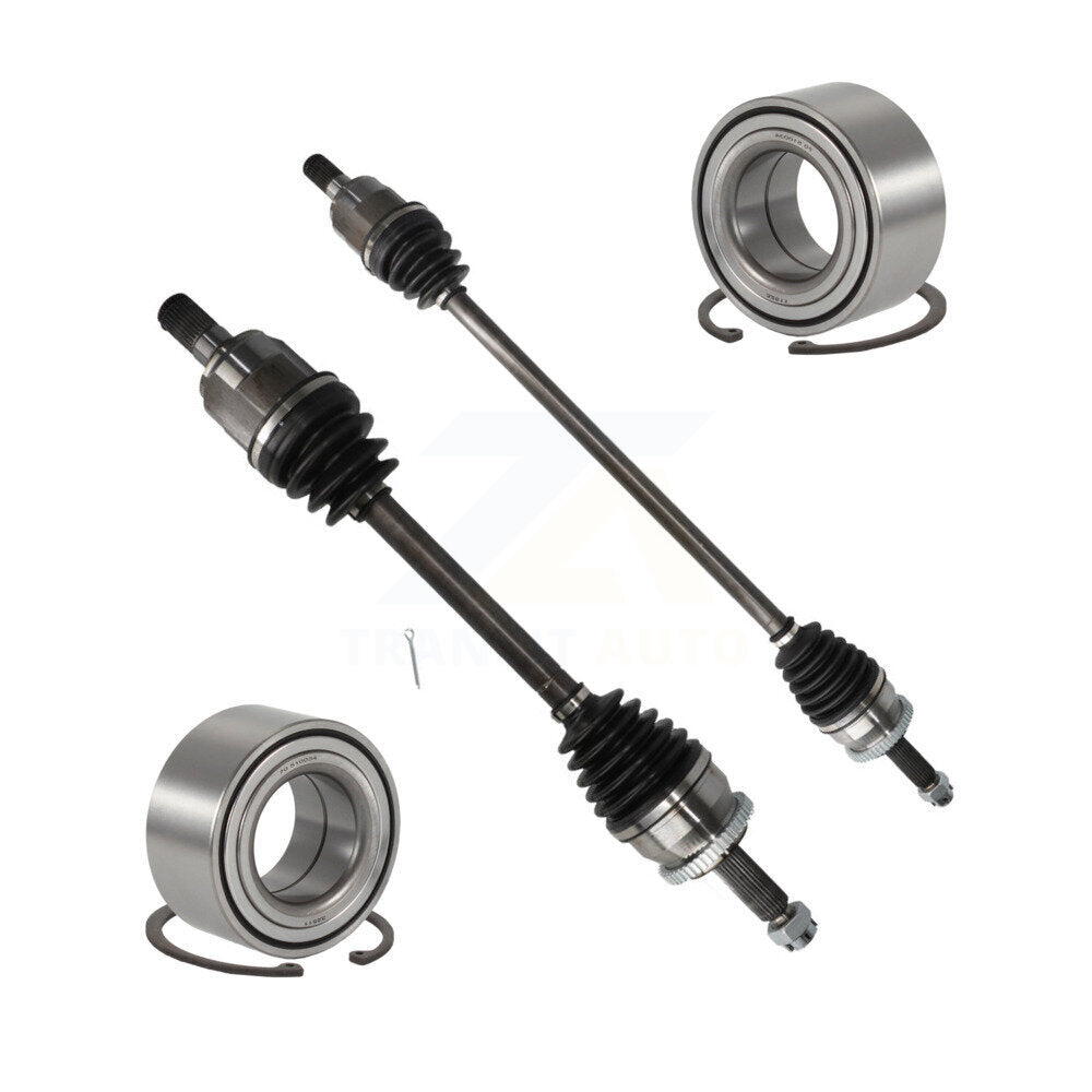 CV Axle Drive Shaft And Bearing Front Kit For Hyundai Sonata VIN C (8th Digit)