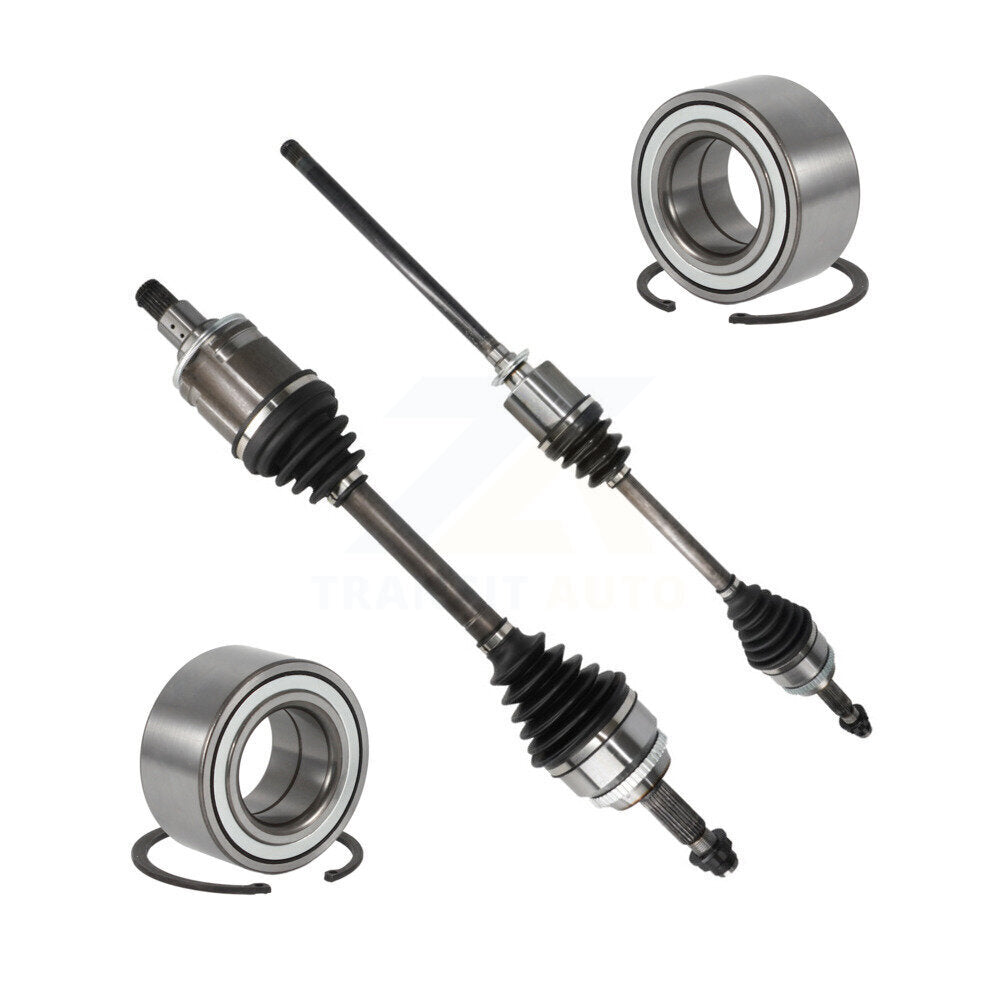 CV Axle And Bearing Front Kit For Toyota Highlander AWD with 3.5L GAS engine