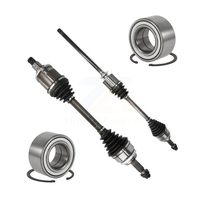 CV Axle And Bearing Front Kit For Toyota Highlander AWD with 3.5L GAS engine
