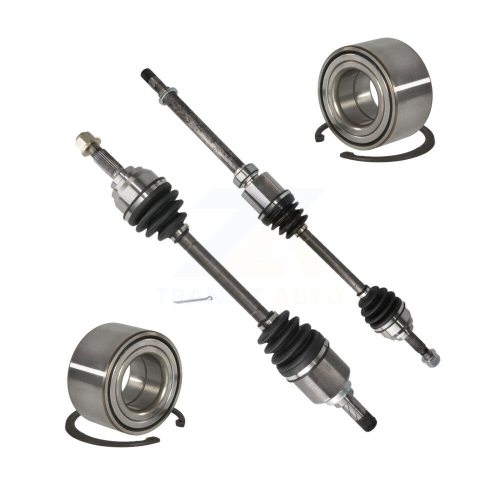 CV Axle & Bearing Front Kit For 10-11 Nissan Versa 1.8L with Manual transmission