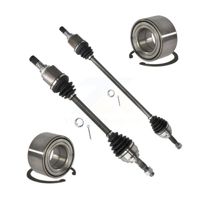 CV Axle & Bearing Front Kit For 10-11 Nissan Versa 1.6L with Manual transmission
