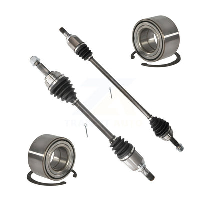 CV Axle And Bearing Front Kit For Nissan Versa 1.6L with Automatic transmission
