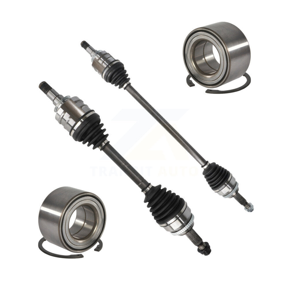 CV Axle Drive And Bearing Front Kit For 2003-2008 Toyota Matrix Pontiac Vibe