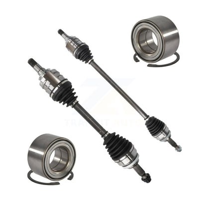 CV Axle Drive And Bearing Front Kit For 2003-2008 Toyota Matrix Pontiac Vibe