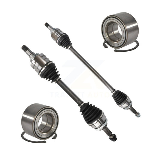 CV Axle Drive And Bearing Front Kit For 2003-2008 Toyota Matrix Pontiac Vibe