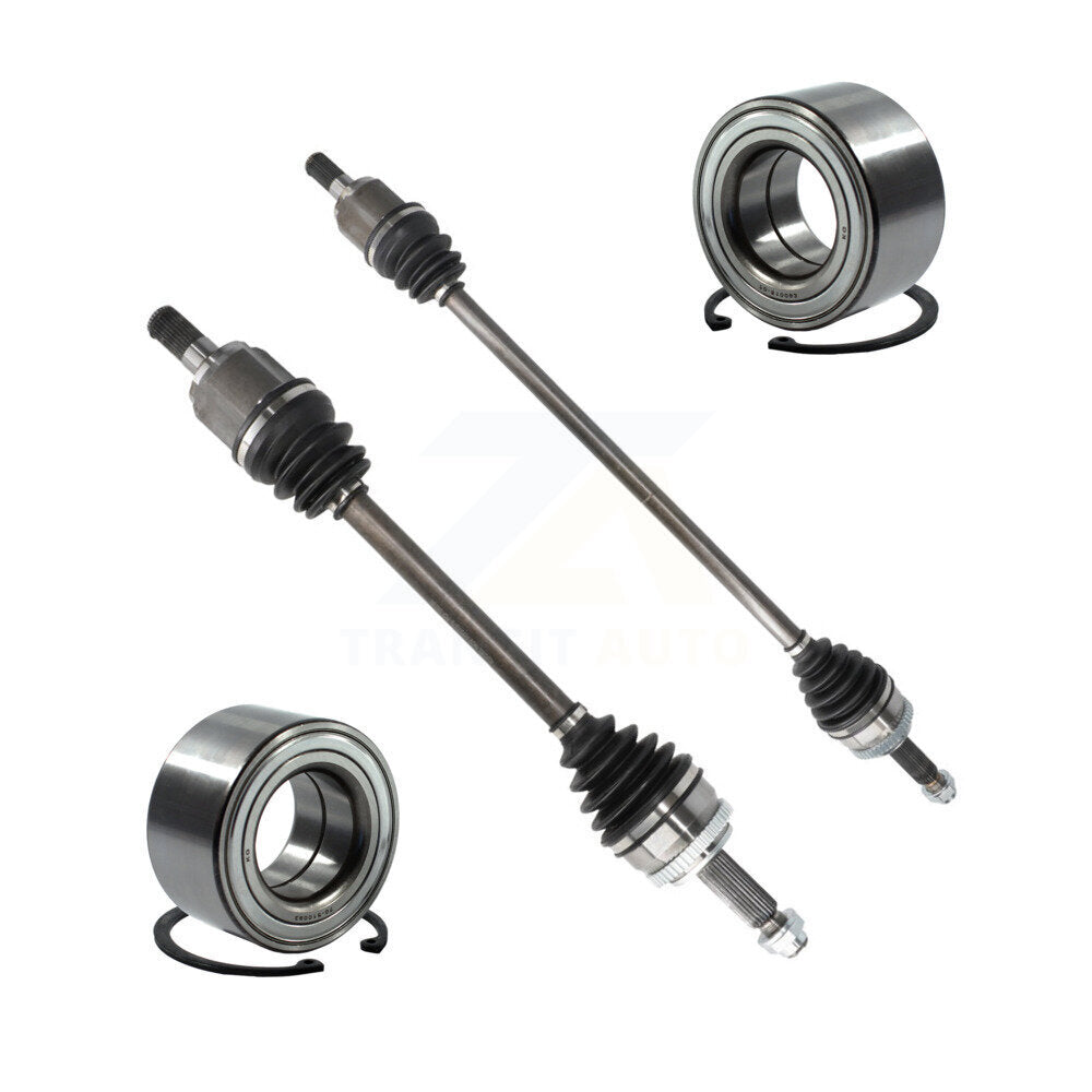 CV Axle Drive Shaft Assembly And Wheel Bearing Front Kit For Hyundai Elantra GT