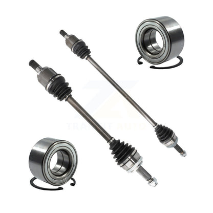 CV Axle Drive Shaft Assembly And Wheel Bearing Front Kit For Hyundai Elantra GT